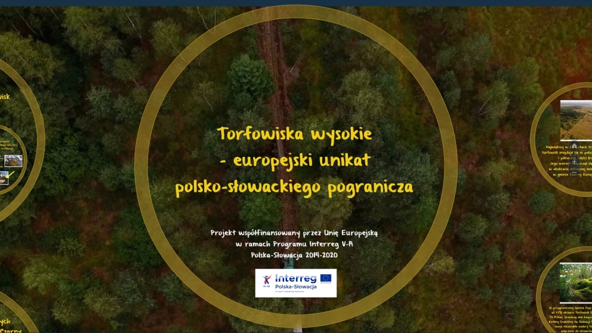 Torfowiska wysokie – europejski unikat polsko-słowackiego pogranicza – prezentacja projektu